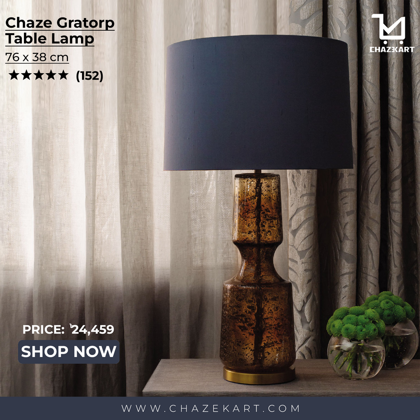 Chaze Gratorp, Table Lamp 76×38 cm