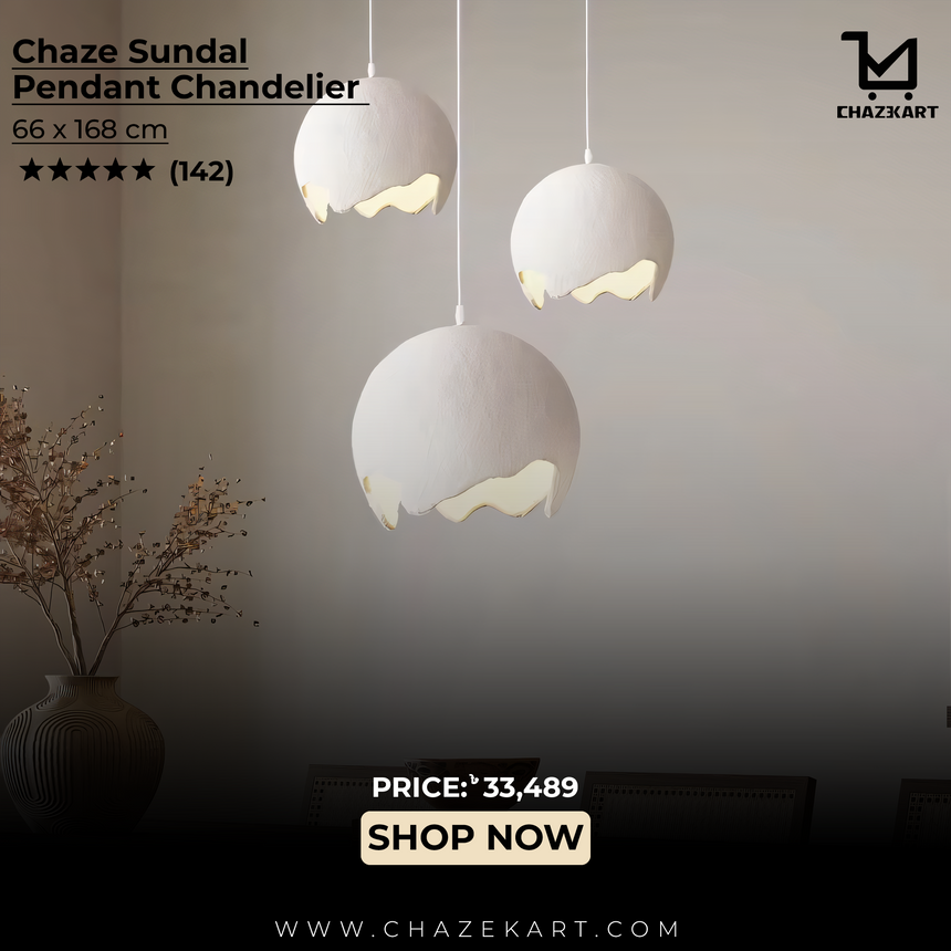 Chaze Sundal, Pendant Lamp 66x168 cm