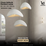 Chaze Hellevik, Pendant Lamp 30+40+50x150 cm