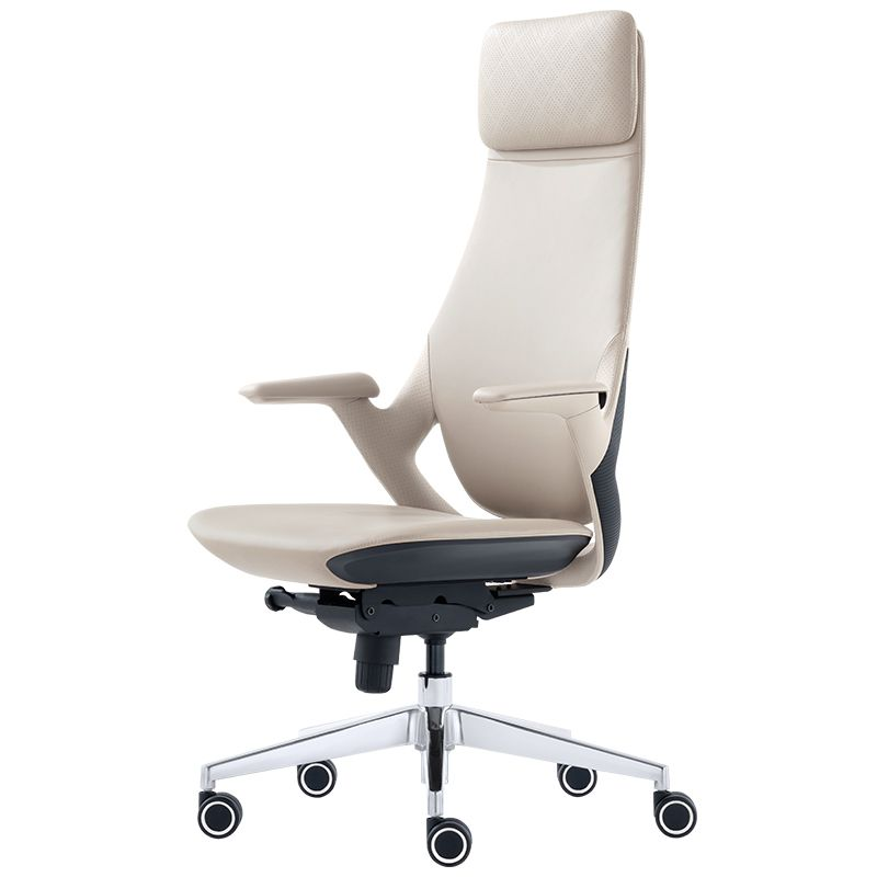 Chaze Minsk Chair with Adjustable Seat Height & High-Back - Beige