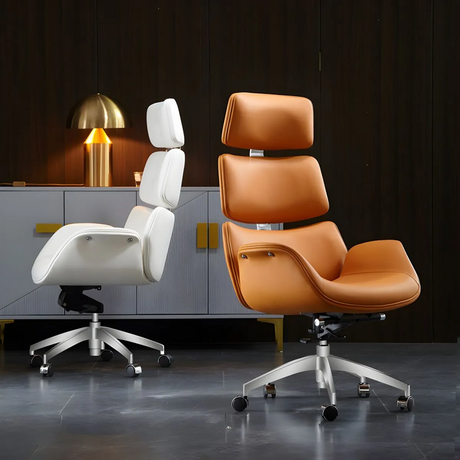 Chaze Hallstatti Height-adjustable Swivel Chair, Orange