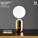 Chaze Lindorra, Table Lamp 40x20 cm