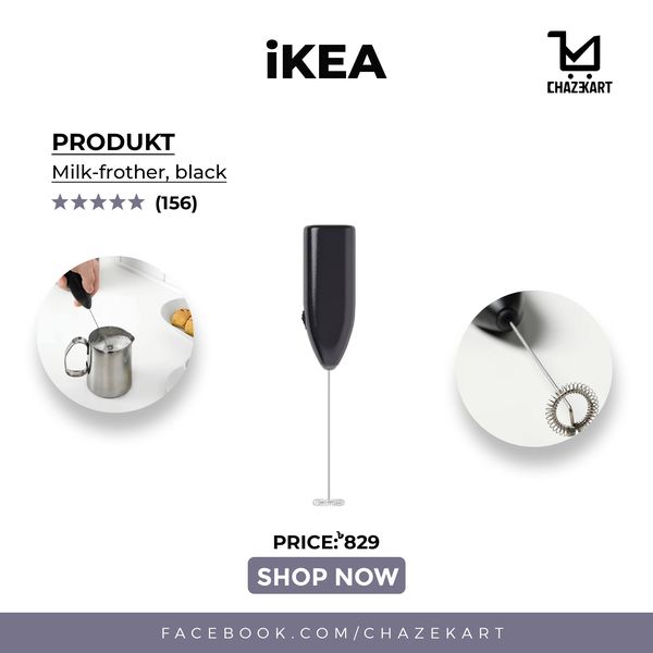 IKEA PRODUKT Milk-frother, Black