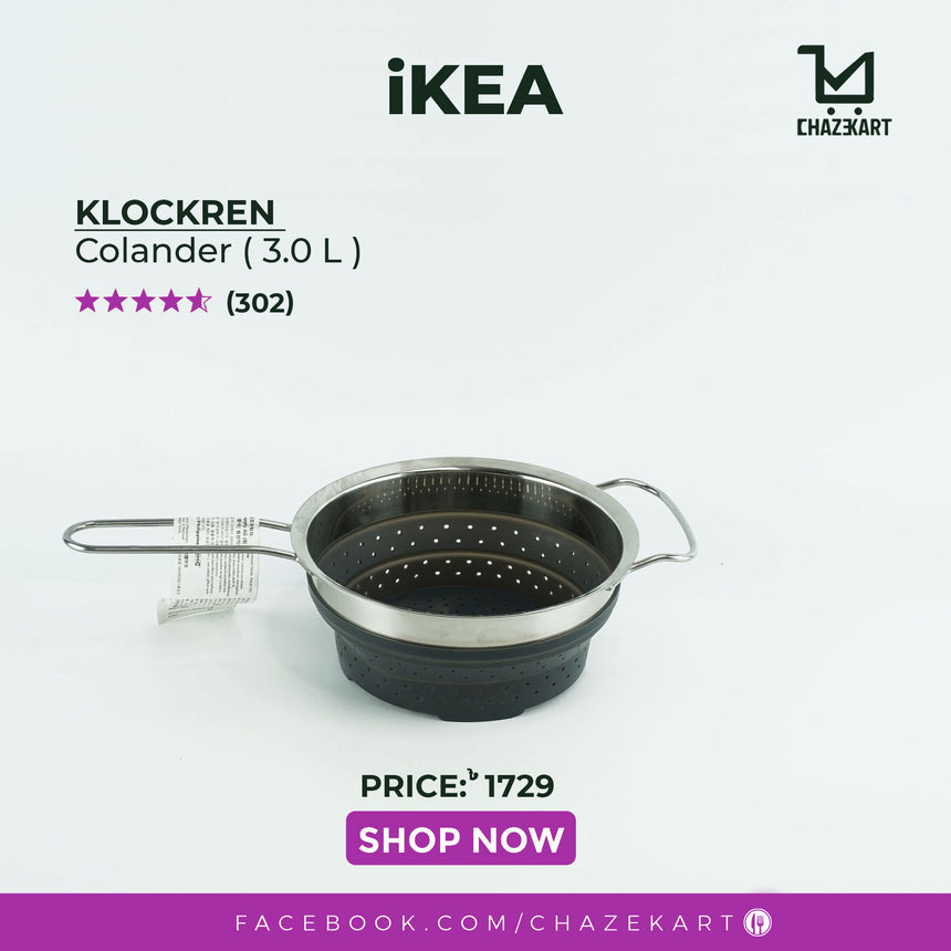 IKEA, KLOCKREN colander 3.0 l