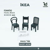 IKEA FJANTIG Hook, black