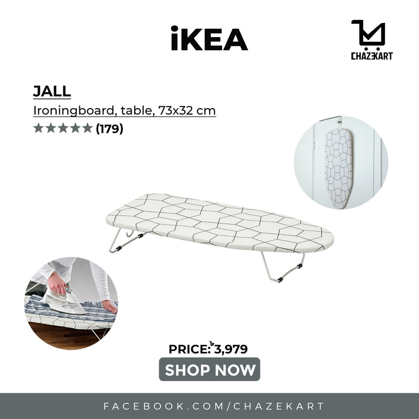 IKEA JALL Ironingboard, table, 73x32 cm