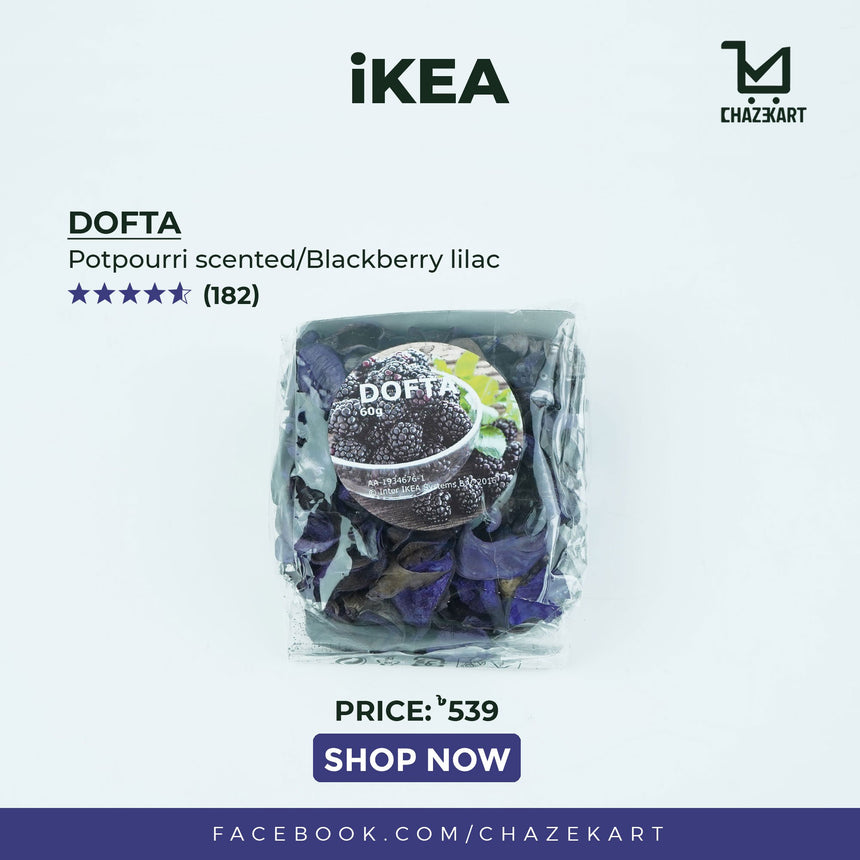 IKEA DOFTA potpourri scented/Blackberry lilac