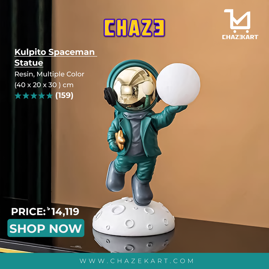 Chaze Kulpito Spaceman Statue