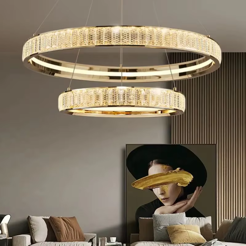 Chaze Rosendahl, Living Room Chandelier 40+60+80x150 cm