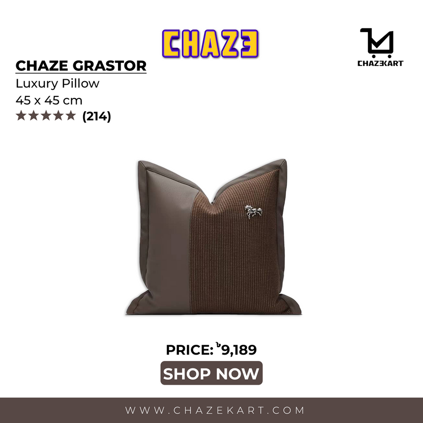 Chaze Grastor, Luxury Pillow