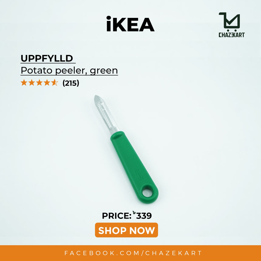 IKEA UPPFYLLD Potato Peeler, Green