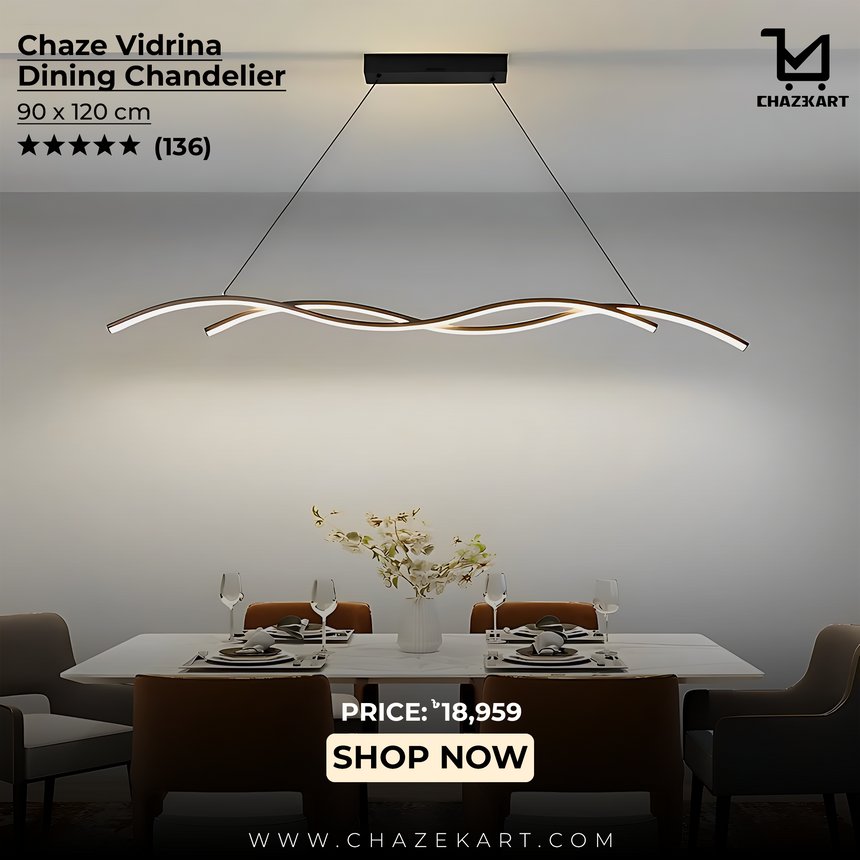 Chaze Vidrina, Dining Chandelier 90x120 cm