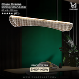 Chaze Elvanna, Dining Chandelier 60x8x150 cm