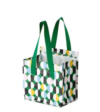 IKEA FLADDRIG lunch bag patterned/multicolour 25x16x27 cm