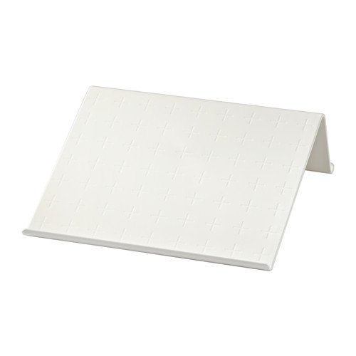 IKEA, ISBERGET tablet stand white 25x25 cm