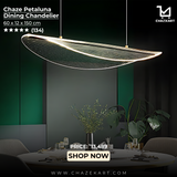 Chaze Petaluna, Dining Chandelier 60x12x150 cm