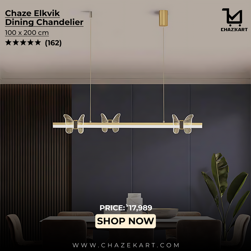 Chaze Elkvik, Dining Chandelier 100x200 cm