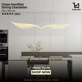 Chaze Montflair, Dining Chandelier 120x150 cm