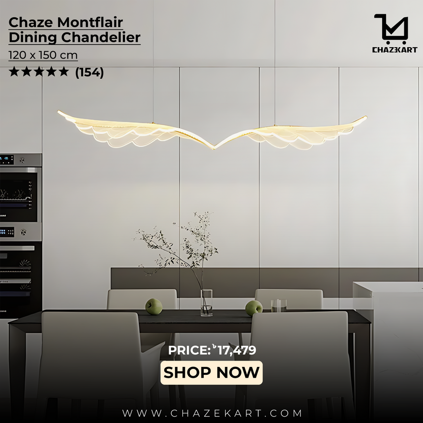 Chaze Montflair, Dining Chandelier 120x150 cm