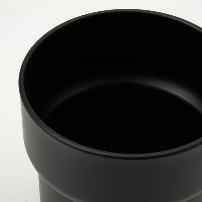 IKEA FORENLIG Plant pot, in/outdoor black, 9 cm