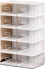 CHAZE VRONIX Shoe Organiser 32 cm ( Set of 6 )