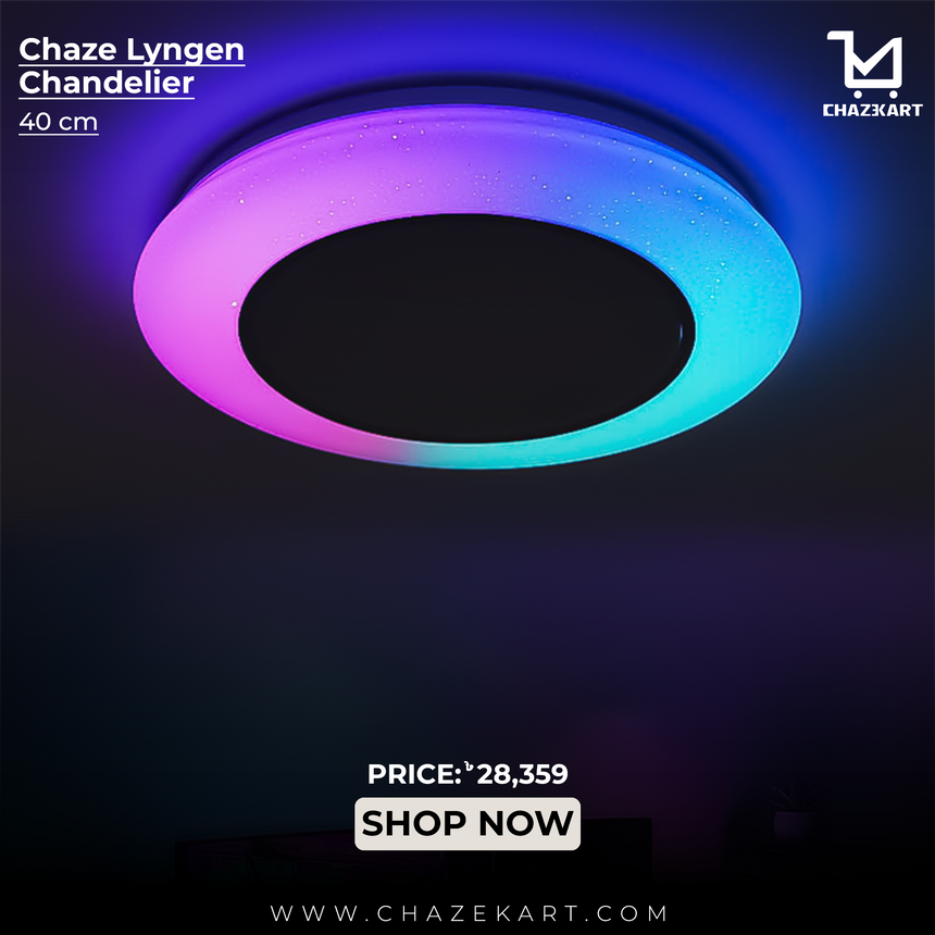 Chaze Lyngen, Bedroom Ceiling Light 40 cm