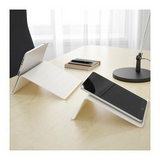 IKEA, ISBERGET tablet stand white 25x25 cm