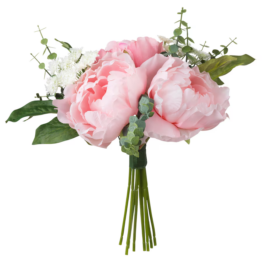 IKEA SMYCKA Artificial bouquet, pink, 25 cm