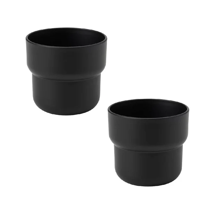 IKEA FORENLIG Plant pot, in/outdoor black, 9 cm