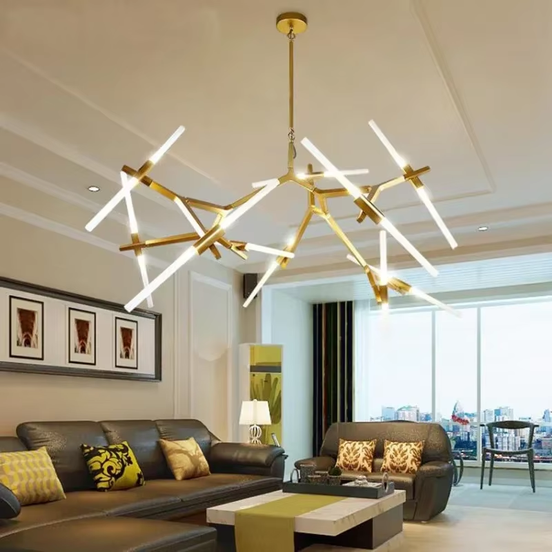 Chaze Berglumi, Living Room Chandelier 120x200 cm