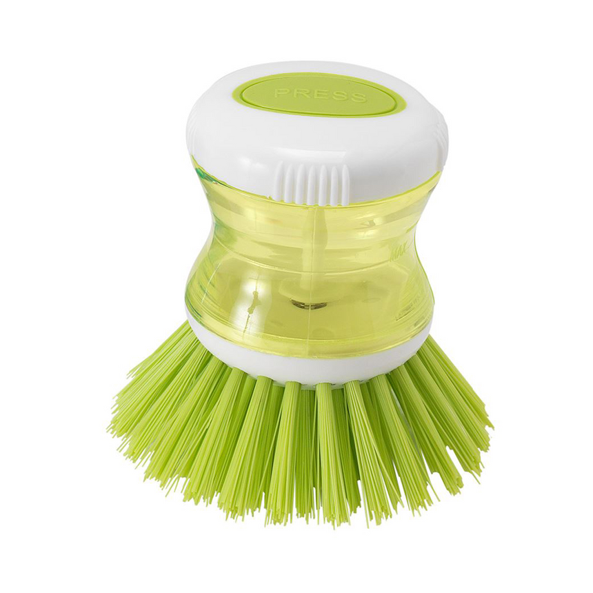 IKEA TARTSMET Dish-Washing Brush with Dispenser Green