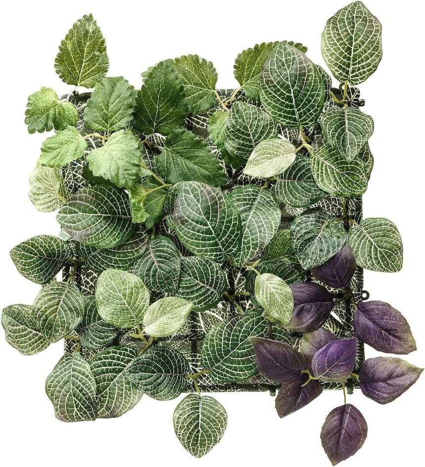 IKEA FEJKA Artificial plant, Wall Mounted/In/Outdoor Green/Lilac, 26x26 cm