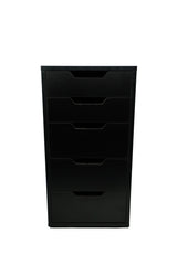 CHAZE ALEX Drawer unit, Black, 36x59x70 cm