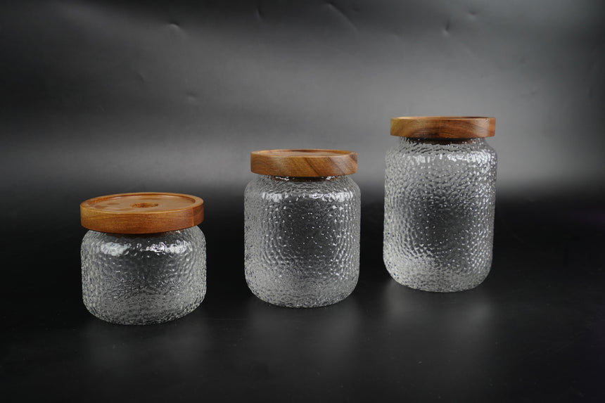 CHAZE HABO Air Tight Glass Jar set of 3