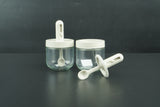 CHAZE TENVIK Spice Jar with Spoon, set of 2