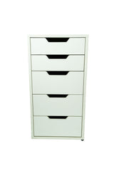 CHAZE ALEX Drawer unit, White, 36x59x70 cm