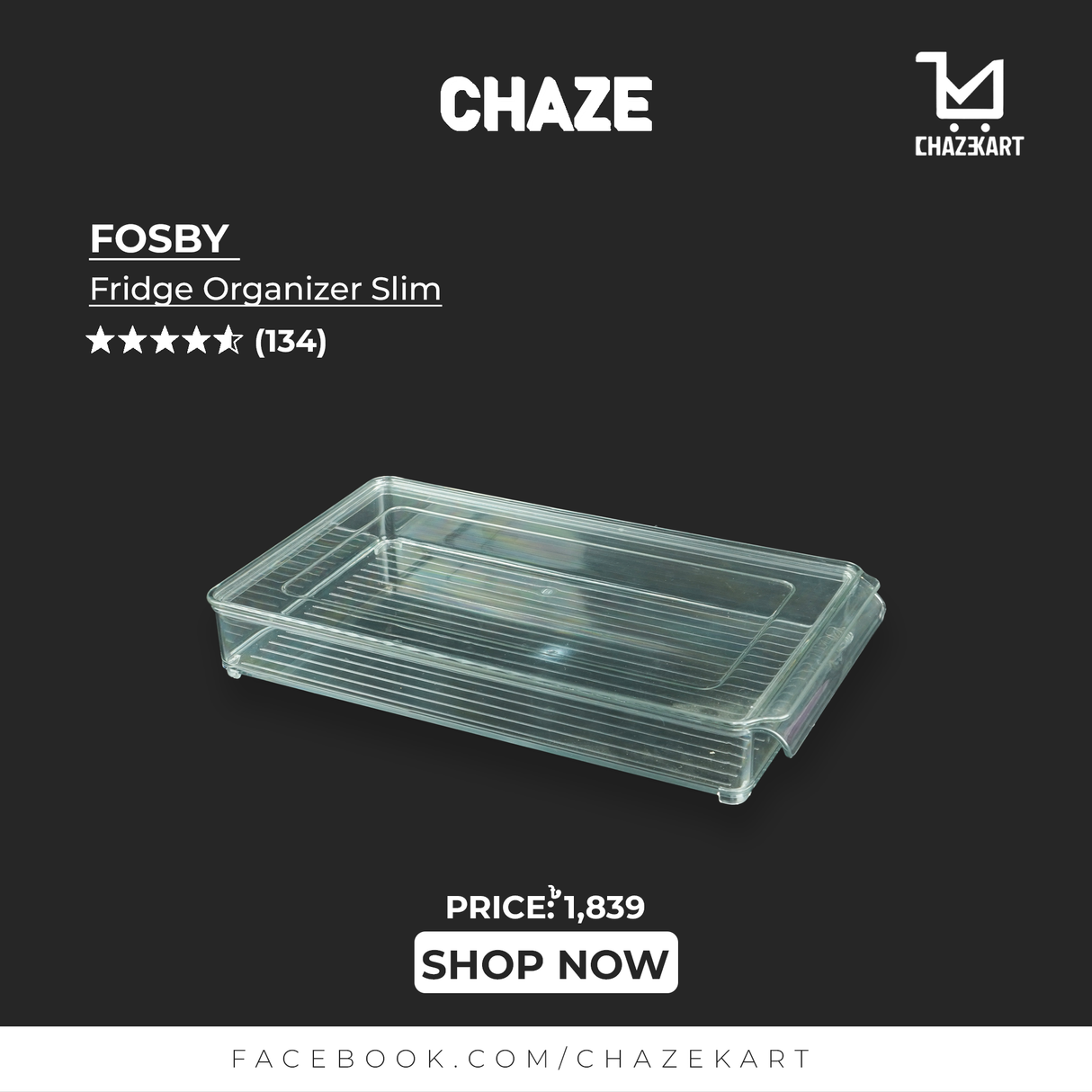 Chaze FOSBY Fridge Organizer Slim