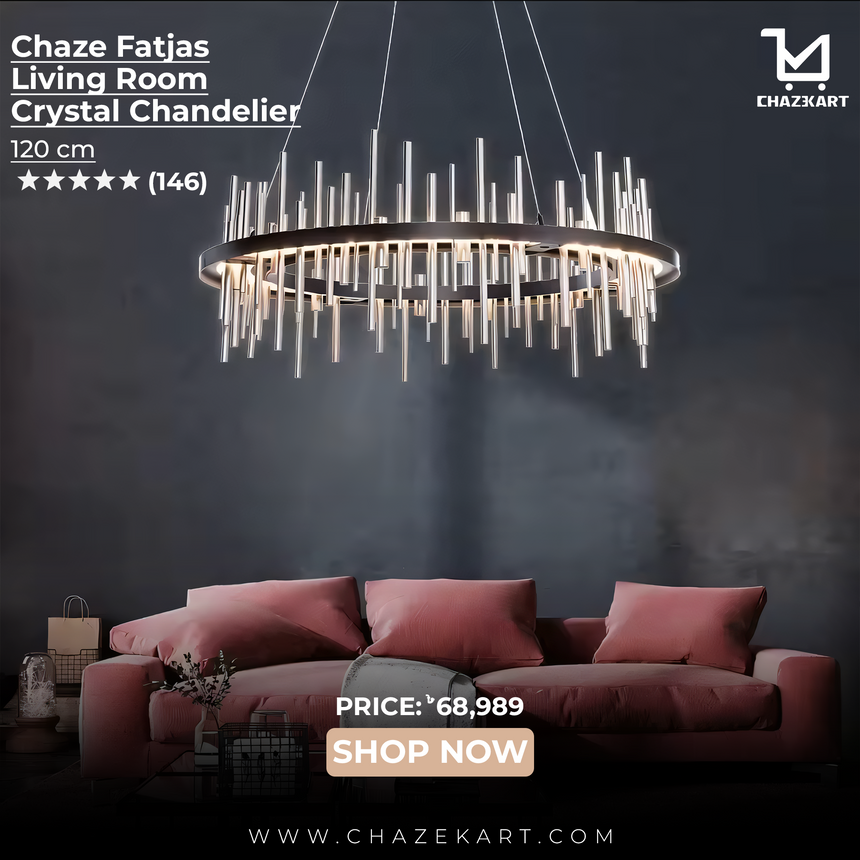 CHAZE FATJAS, Living Room Chandelier 120 cm