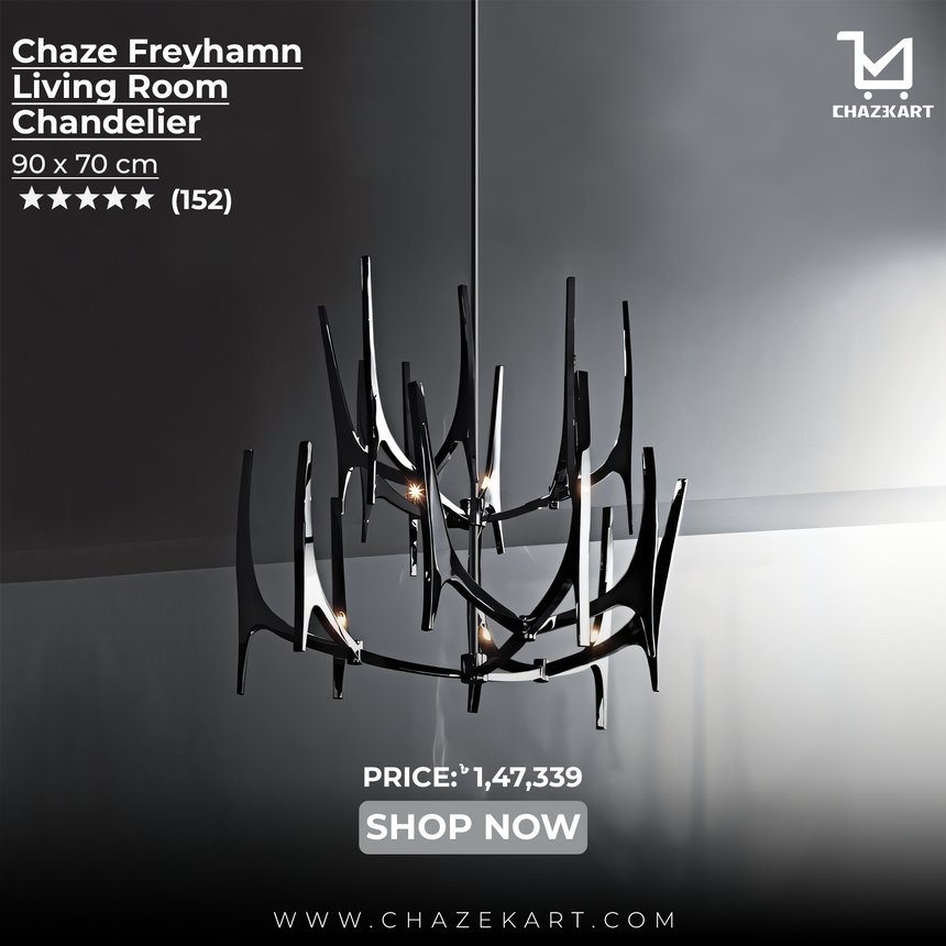 Chaze Freyhamn, Living Room Chandelier 90×70 cm