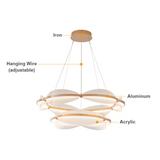 Chaze Meribel, Living Room Chandelier 60x80x150 cm