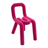 CHAZE TRAVA Wooden Leisure Chair ( Velvet )
