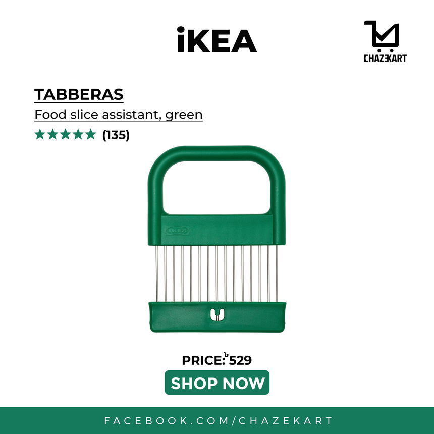 IKEA TABBERAS Food Slicing Assistant, Green