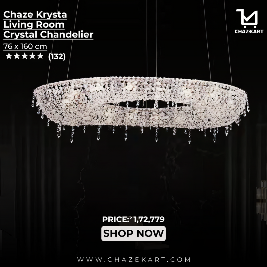 Chaze Krysta, Living Room Chandelier 76x160 cm