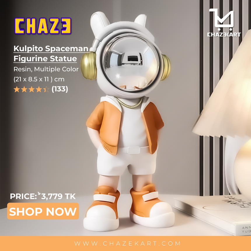 Chaze Kulpito Spaceman Figurine Statue