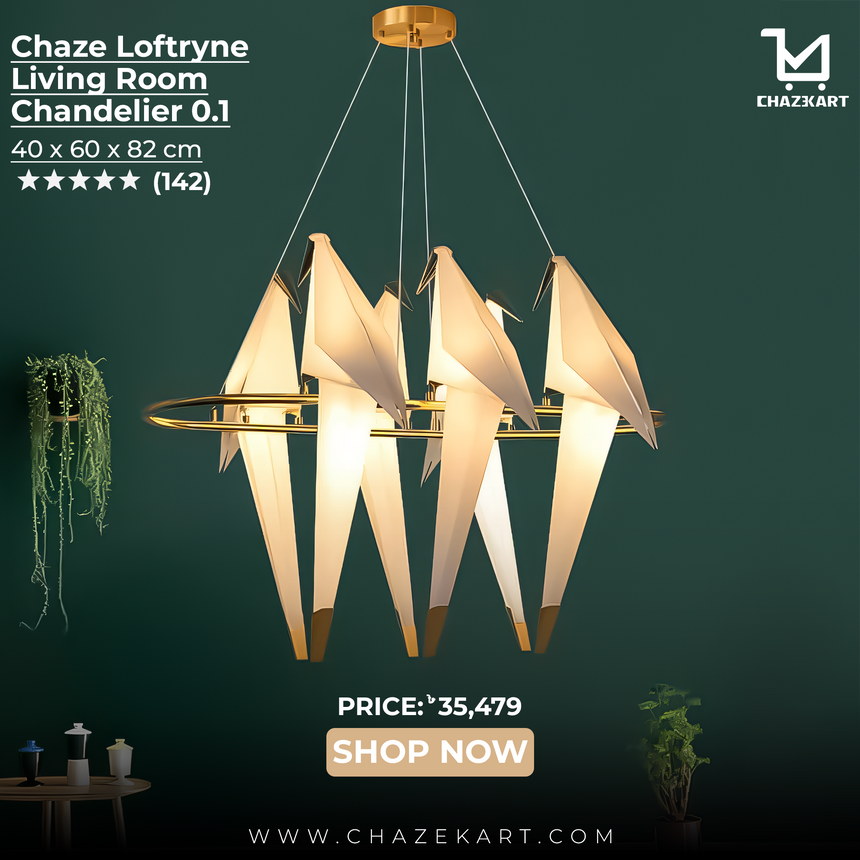 Chaze Loftryne, Living Room Chandelier 40x60x82 cm