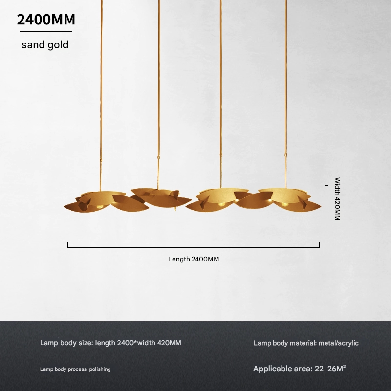 Chaze Amalfi, Dining Chandelier 240x42 cm