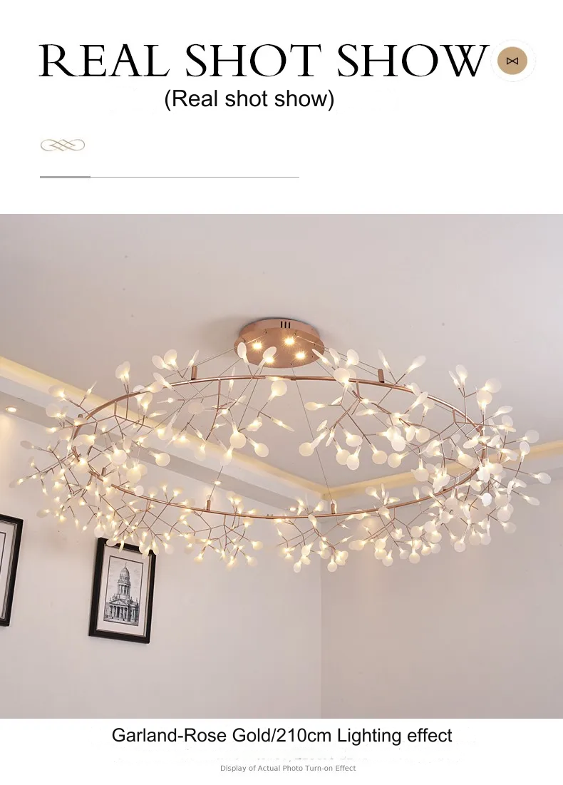 Chaze Zurich, Living Room Chandelier 106 cm