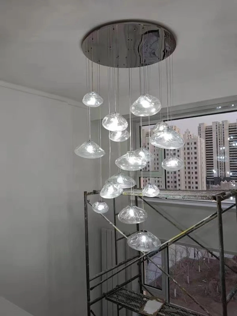 Chaze Lummsjo, Living Room Chandelier 60x300 cm / 10 lights