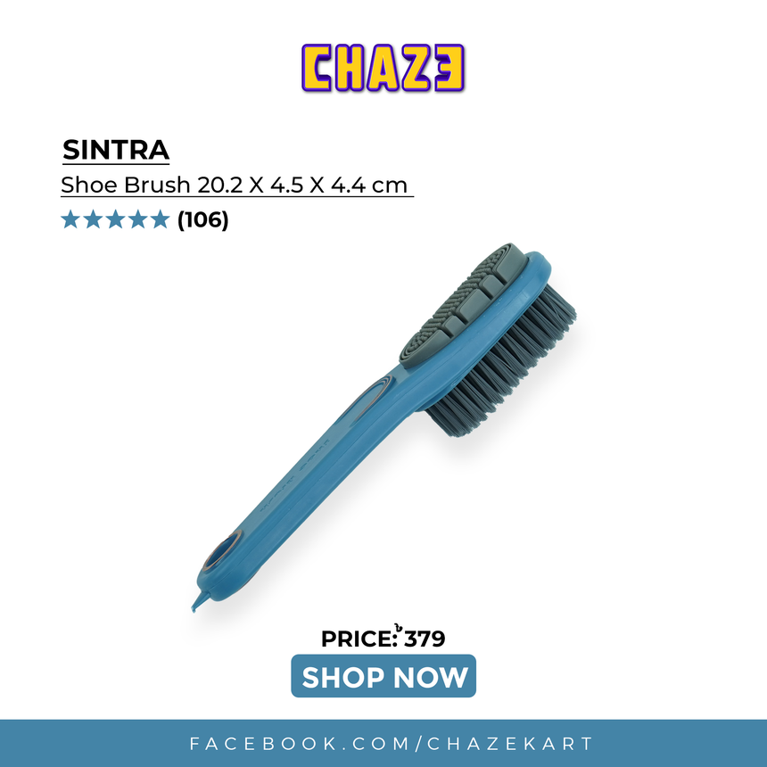 CHAZE SINTRA Shoe Brush 20.2x4.5x4.4 cm ( Dark Blue )