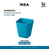 IKEA, SUNNERSTA Container blue 12x11 cm
